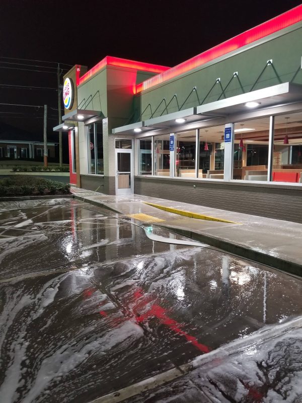 Burger King Pressure Washing Job GA