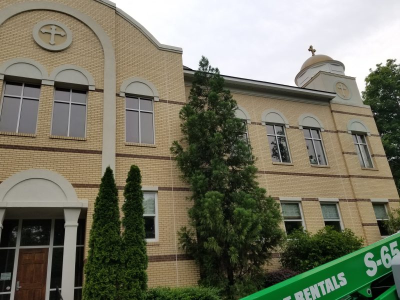 Commercial Building Pressure Washing